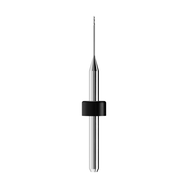 T32 - solid carbide ballnose end mill Ø0,6mm, optimized for machining zirconium oxide, PMMA, wax