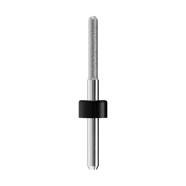 T21 - solid carbide diamond grinding point Ø2,5mm, optimized for machining glass-/hybrid ceramic